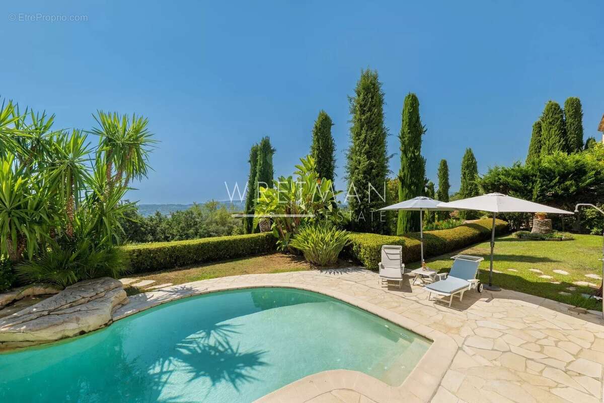 Superbe villa provençale avec piscine et vue panoramique mer – Mougins Pibonson - photo 11
