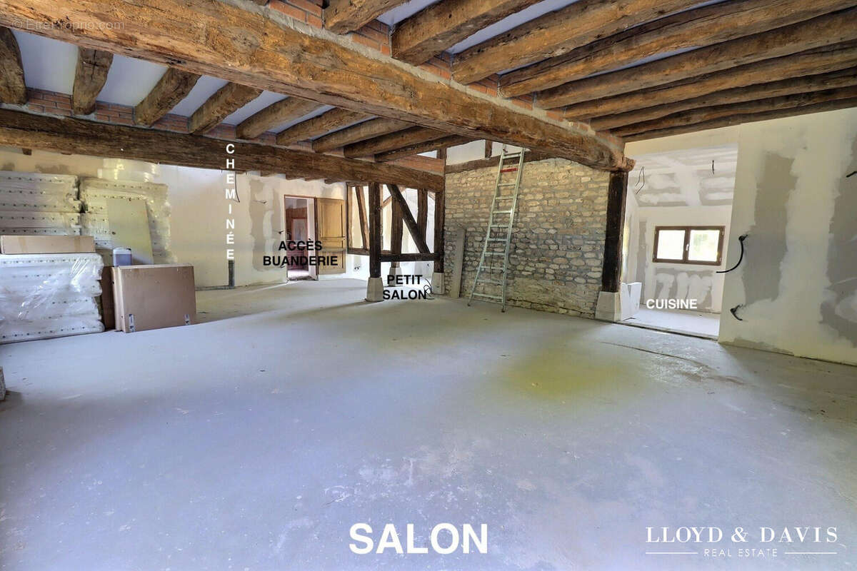 intérieur/rdc - Maison à LE MOULINET-SUR-SOLIN