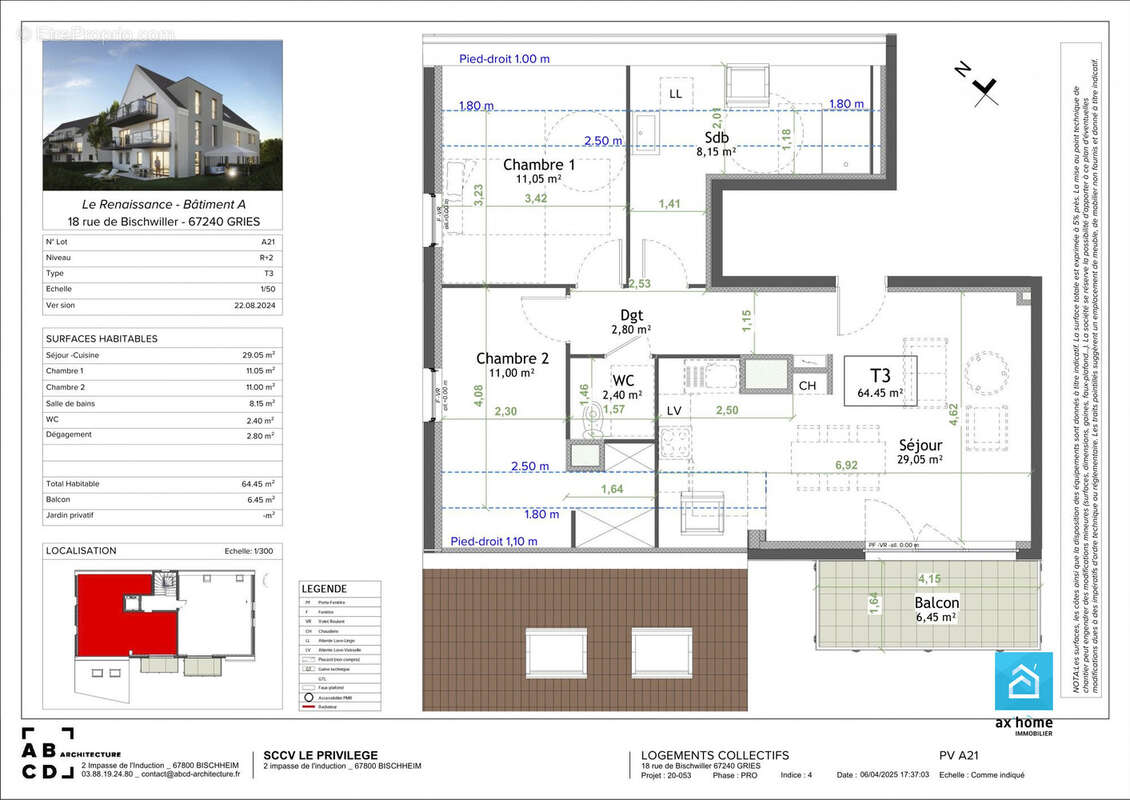 Appartement à GRIES