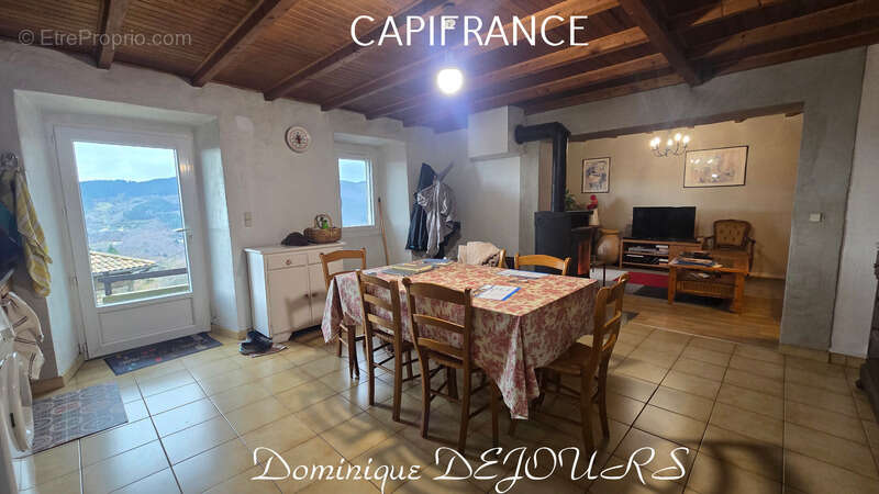 Proche d'Albon d'Ardèche dans la vallée de la Glueyre, maison de 95m² avec un garage, terrasse et terrain - photo 12