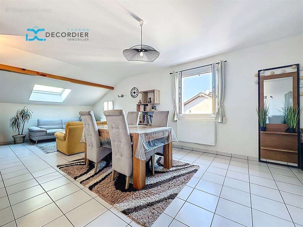Thonon-les-bains appartement t3 bis 77m² et 91m2 au sol - photo 3