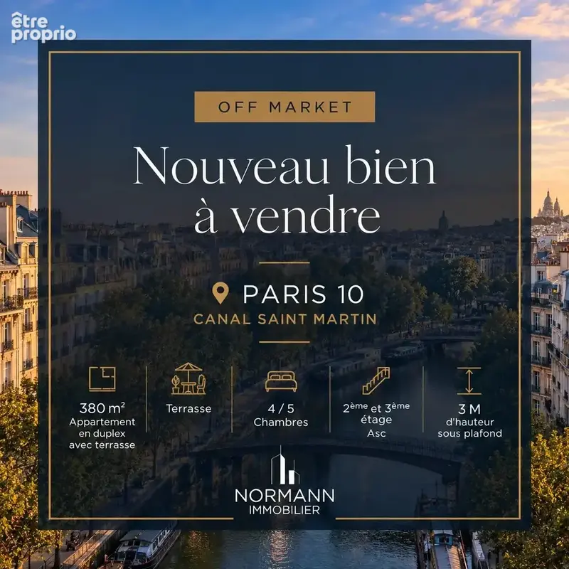 Appartement à PARIS-10E