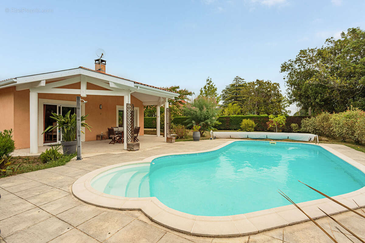 Saubrigues : Maison de plain-pied avec piscine sur 1.500 m² de terrain - photo 2