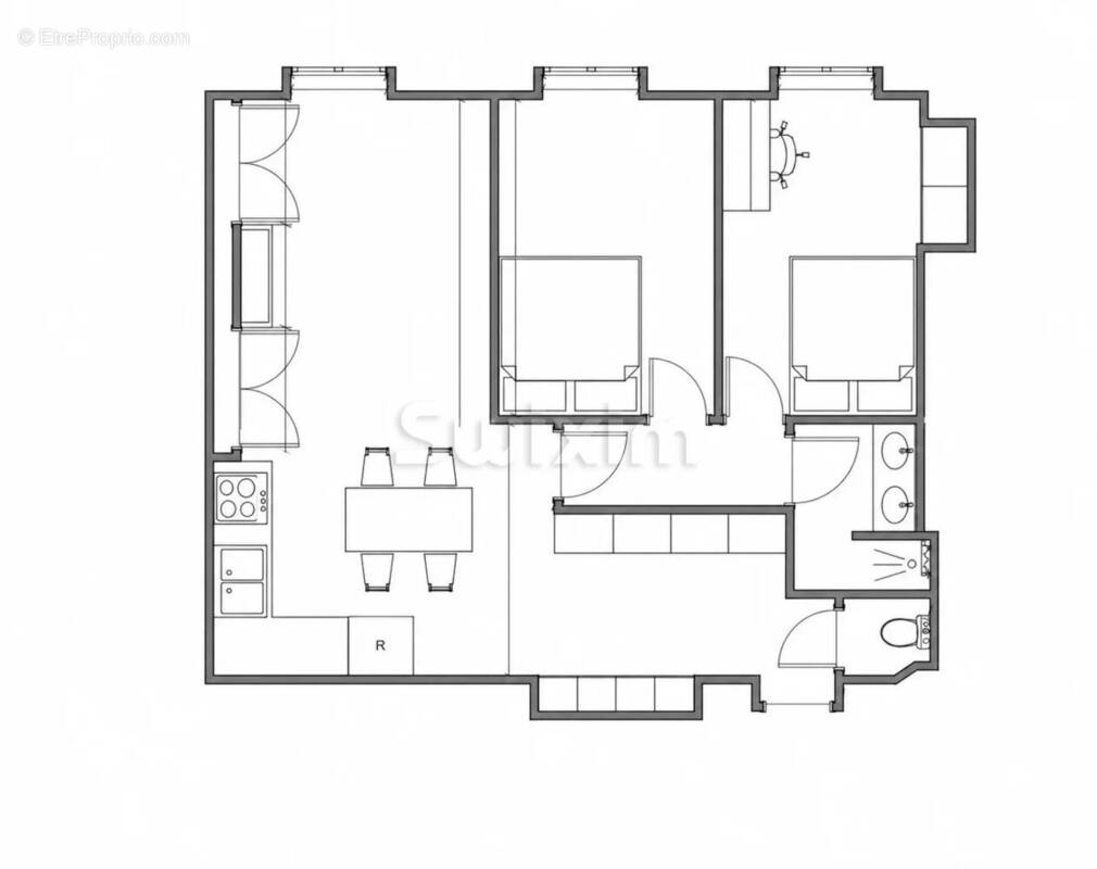 Appartement à LYON-2E