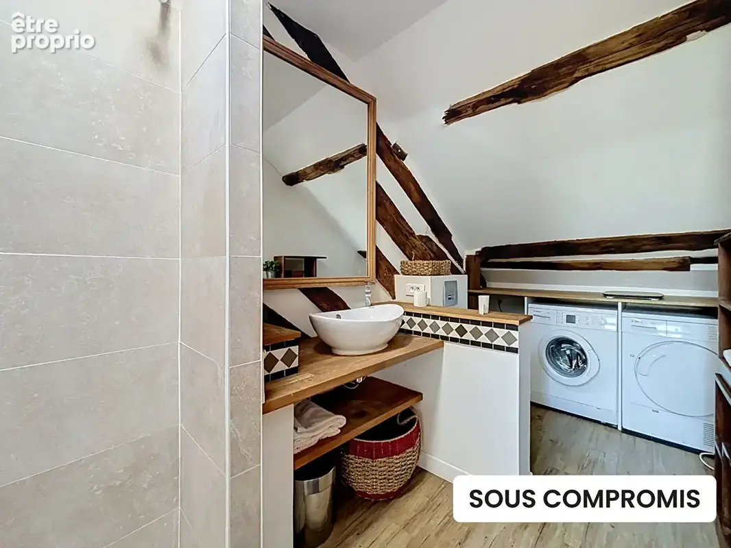 Appartement Rennes - Centre-ville - Sainte-Anne - 3 pièces - 72.63m² carrez - 89.60 m²  au sol - Duplex - photo 11
