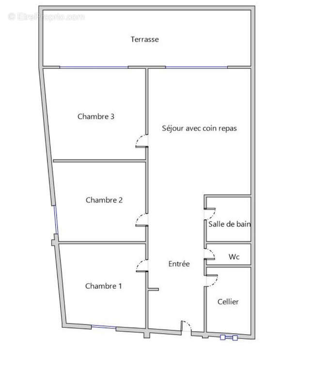 Appartement à VALRAS-PLAGE