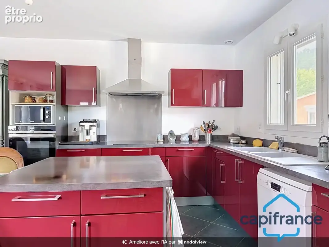 Maison plain-pied à vendre à Anduze – 3 chambres, piscine automatisée, garage, terrasse couverte, terrain 833 m² - photo 4