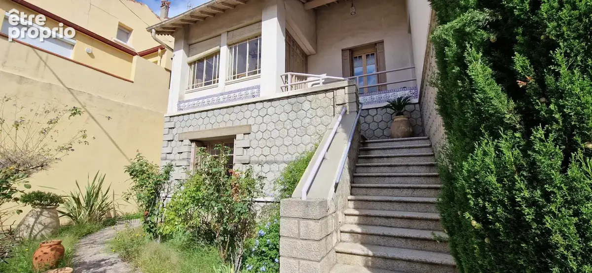 Ille sur tet - maison bourgeoise 4 faces avec jardin et garage - photo 12