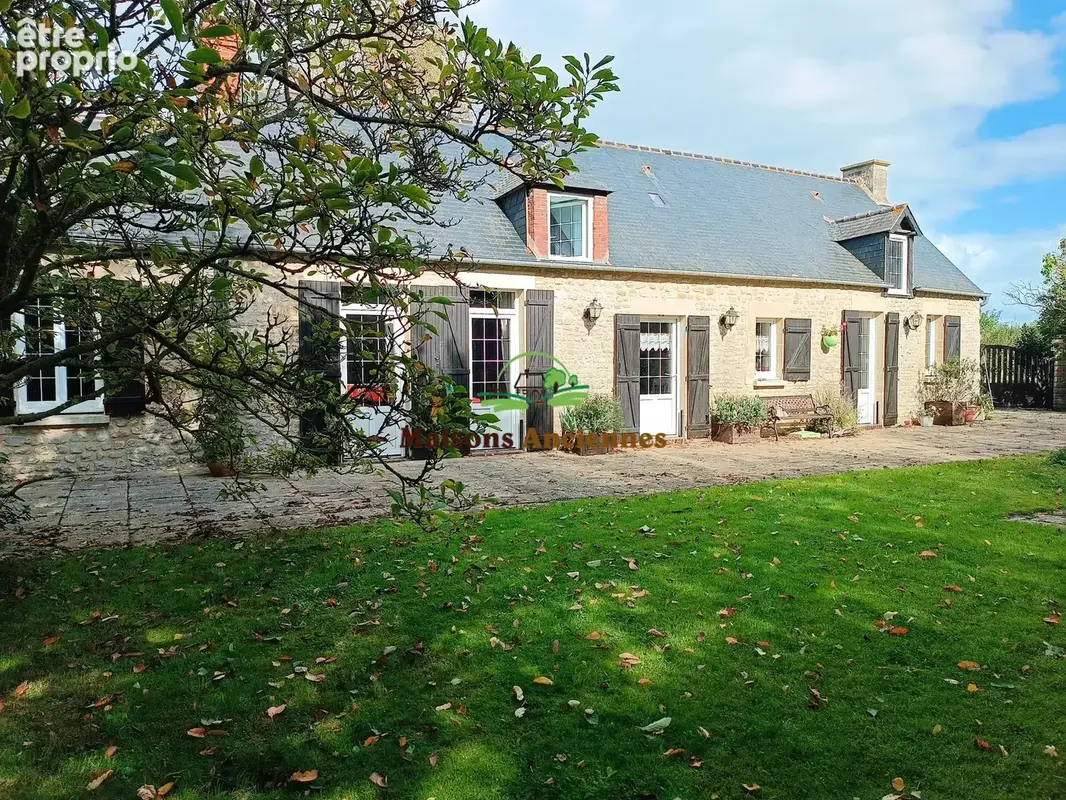5 minutes de la mer - maison ancienne 5 pp  3 chambres vie de plain-pied et jardin arbore - photo 2