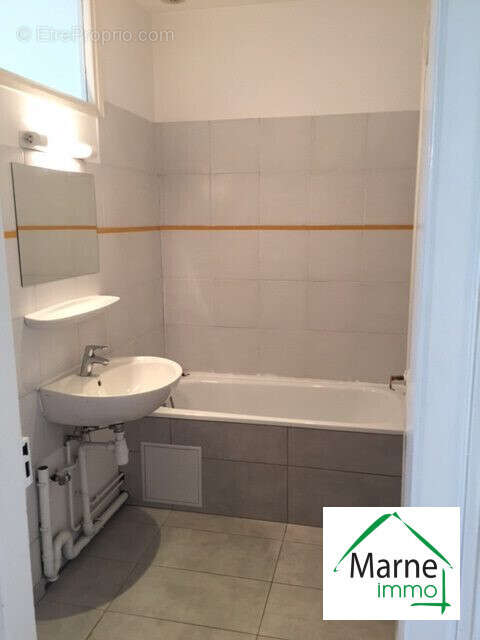 Salle de bains - Appartement à STRASBOURG