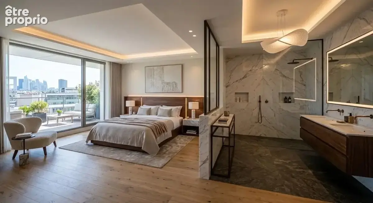 Exclusivité – neuilly-sur-seine – maurice barrès / avenue de madrid – appartement d’exception de 160 m² avec terrasse, balcon, d - photo 3
