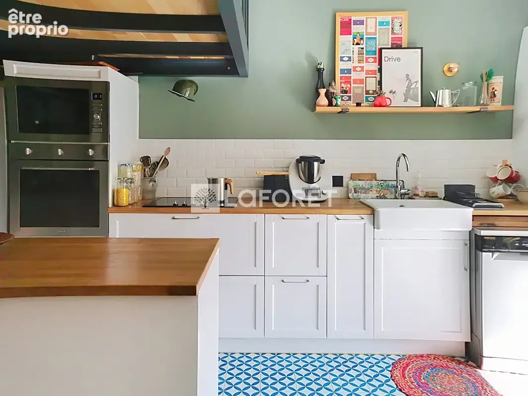 Maison en pisé rénovée avec goût  neuville-sur-saône - photo 7