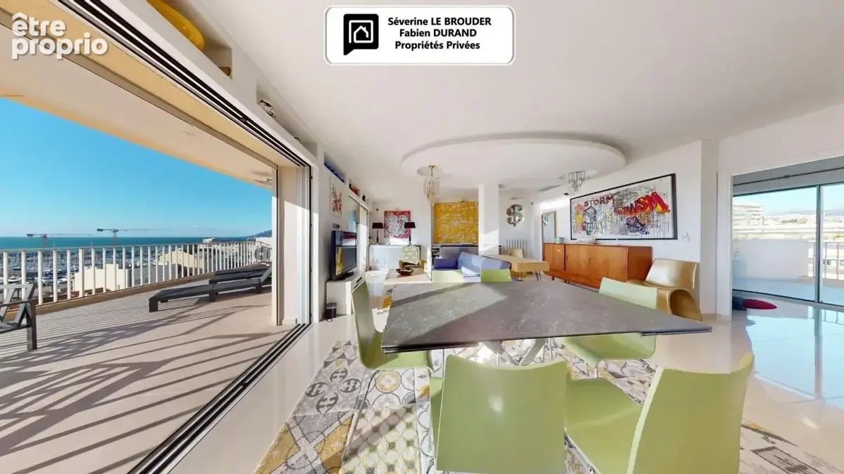 Penthouse 3 pièces 78 m²  - 86 m² de terrasses - Vue mer & Palais des Festivals - photo 7