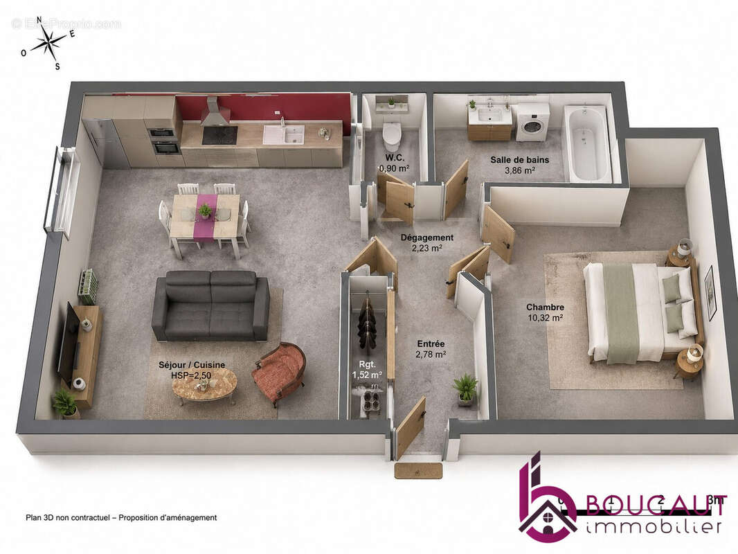 Appartement à LE PLESSIS-ROBINSON