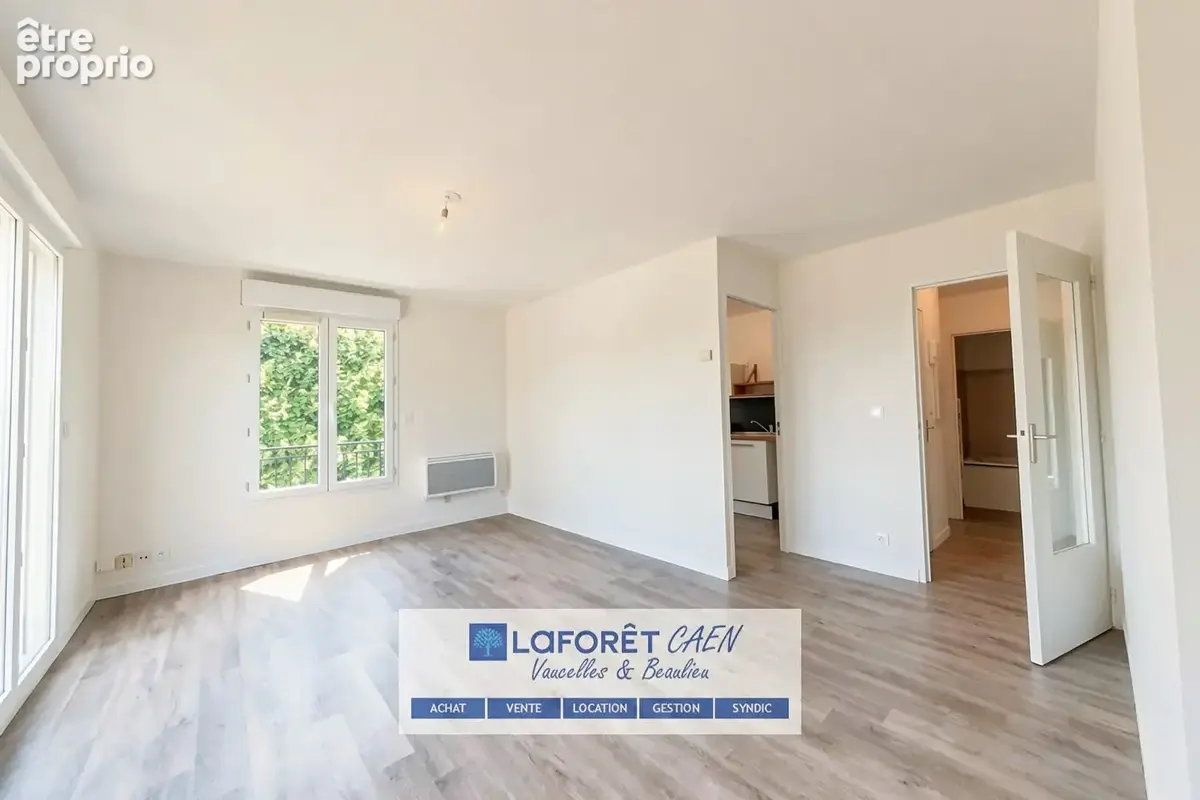 Appartement Caen 2 pièce(s) 42 m2 - photo 2
