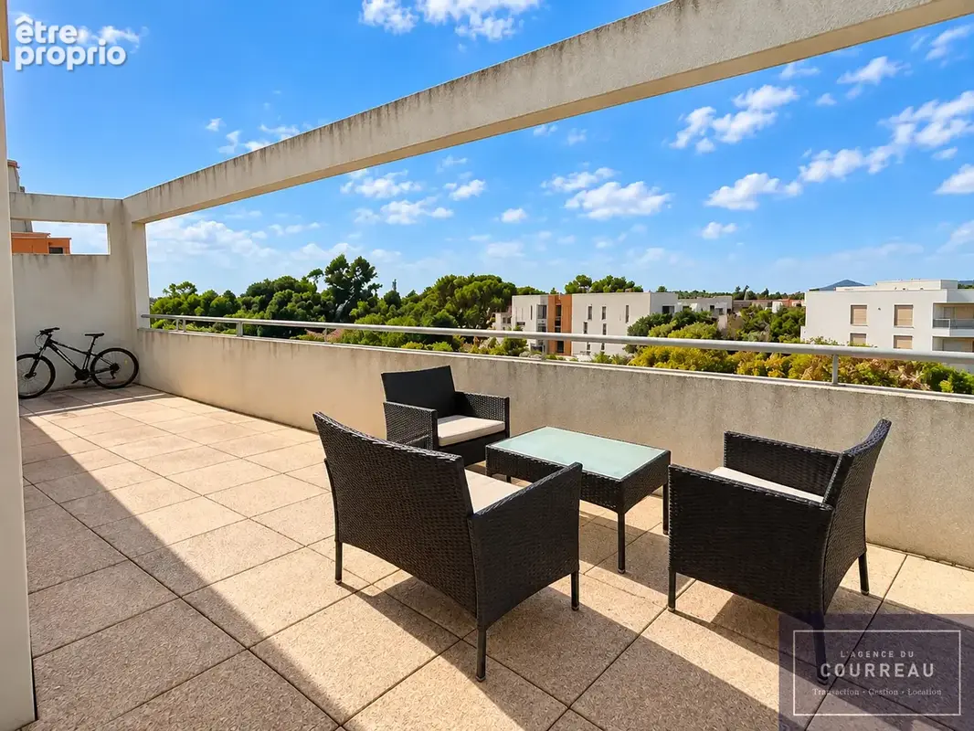Appartement T3 avec grande terrasse de 28 m2  et parking   Dernier étage   Quartier d’Ovalie - photo 3