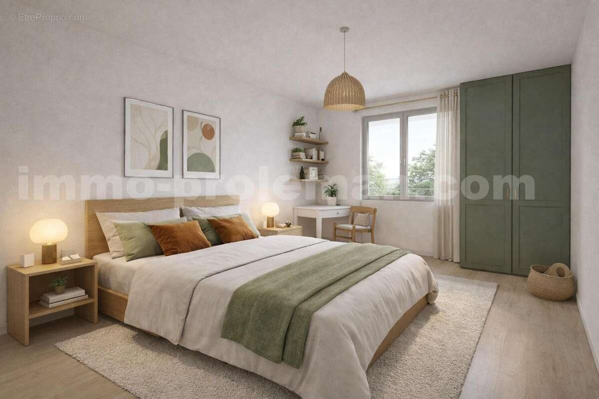 Appartement_T3_vetraz-Monthoux_CENTRE_secteur_calme_verdoyant_CEVA_frontière_SUISSE_Geneve_IMMOBILLIER_investissement_séjour_ - Appartement à VETRAZ-MONTHOUX