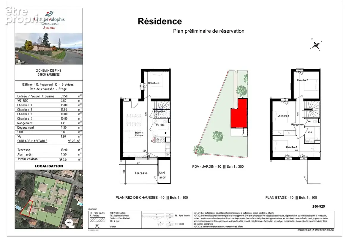 Saubens - devenez propriétaire d'une maison neuve t5 de 95,25 m2 grâce au brs ! - photo 13