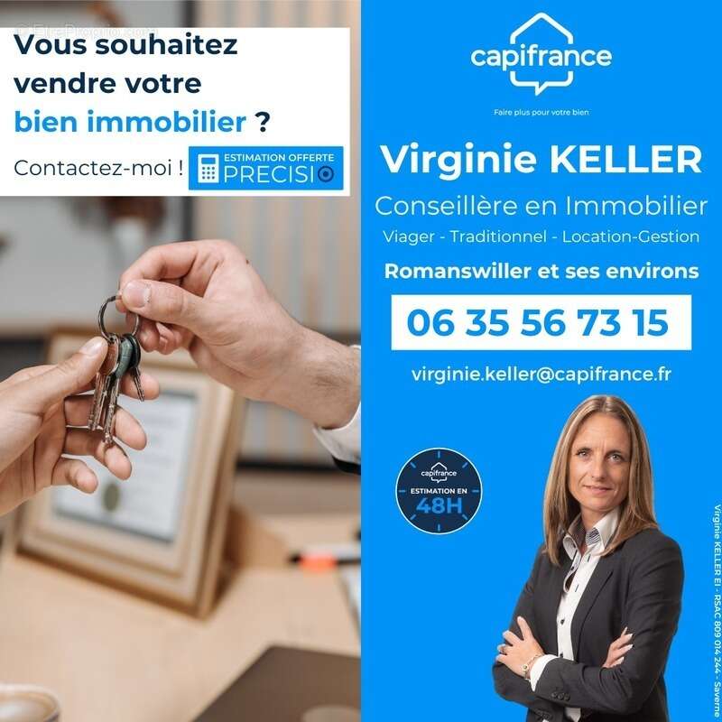 Dpt Bas-Rhin (67), à vendre proche de INGWILLER Maison à rénover de 145 m² - Dépendance 40 m² - Terrain de 125 m² - photo 12