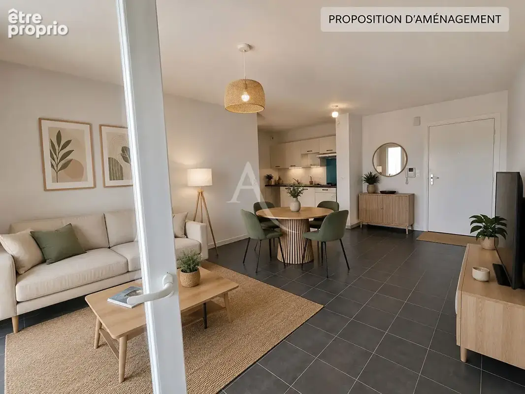 Bel appartement T3 de 63m² dans résidence sécurisée sur les Quais - photo 1