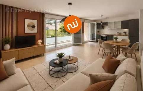 TASSIN HORLOGE - Appartement T4 90m² - photo 2