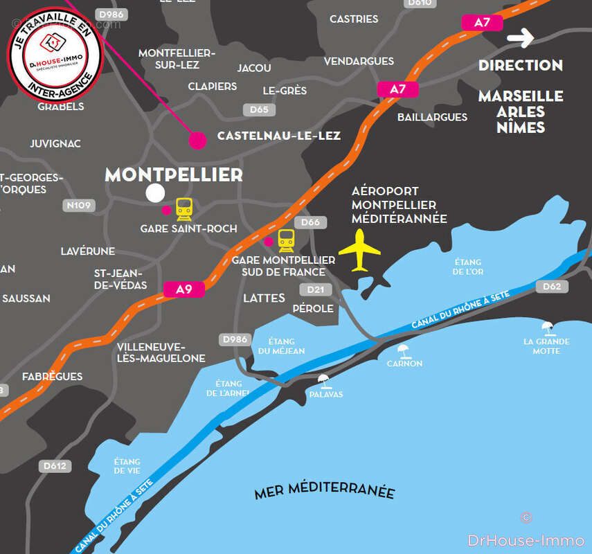 Appartement à CASTELNAU-LE-LEZ