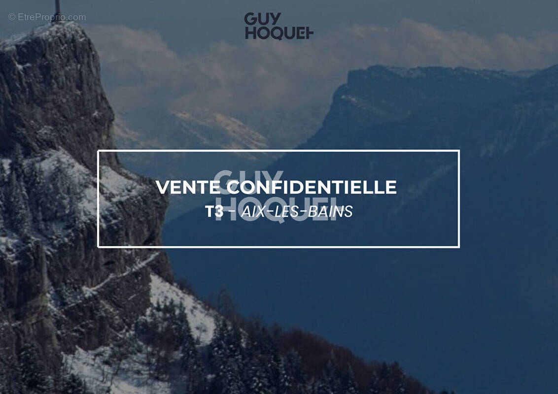 Appartement à AIX-LES-BAINS