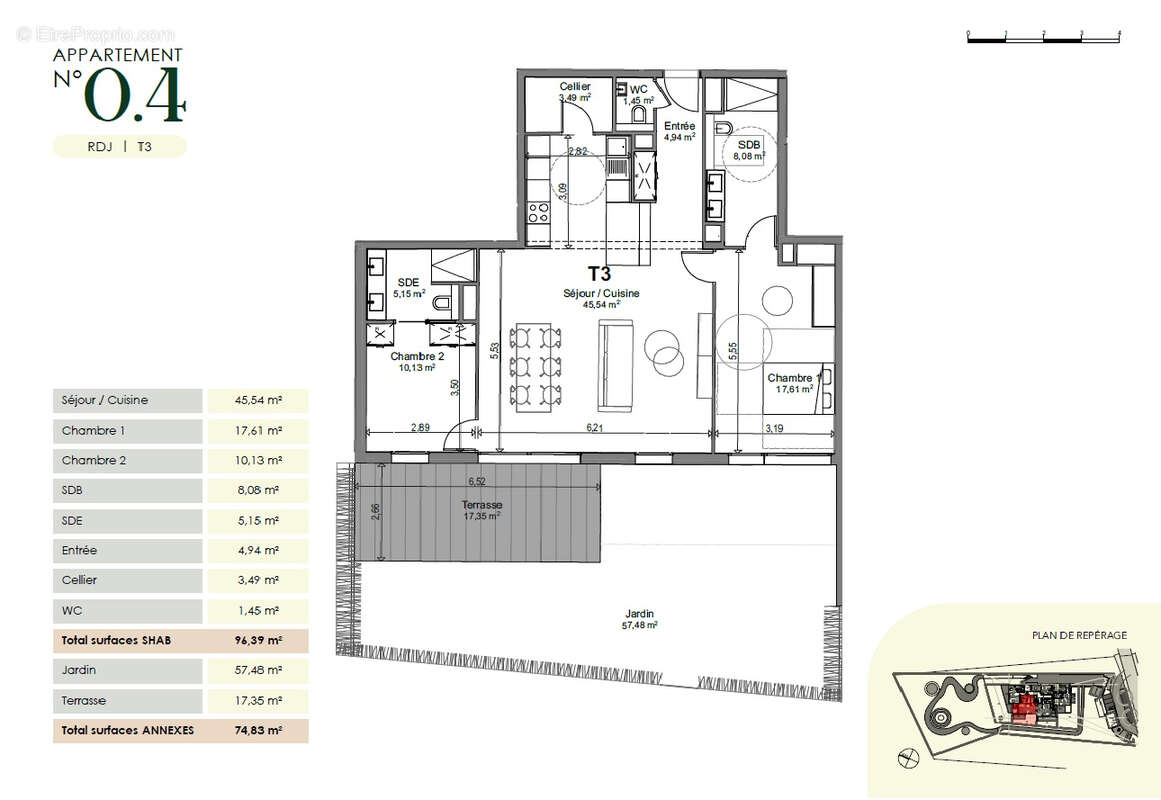 Appartement à SAINT-RAPHAEL