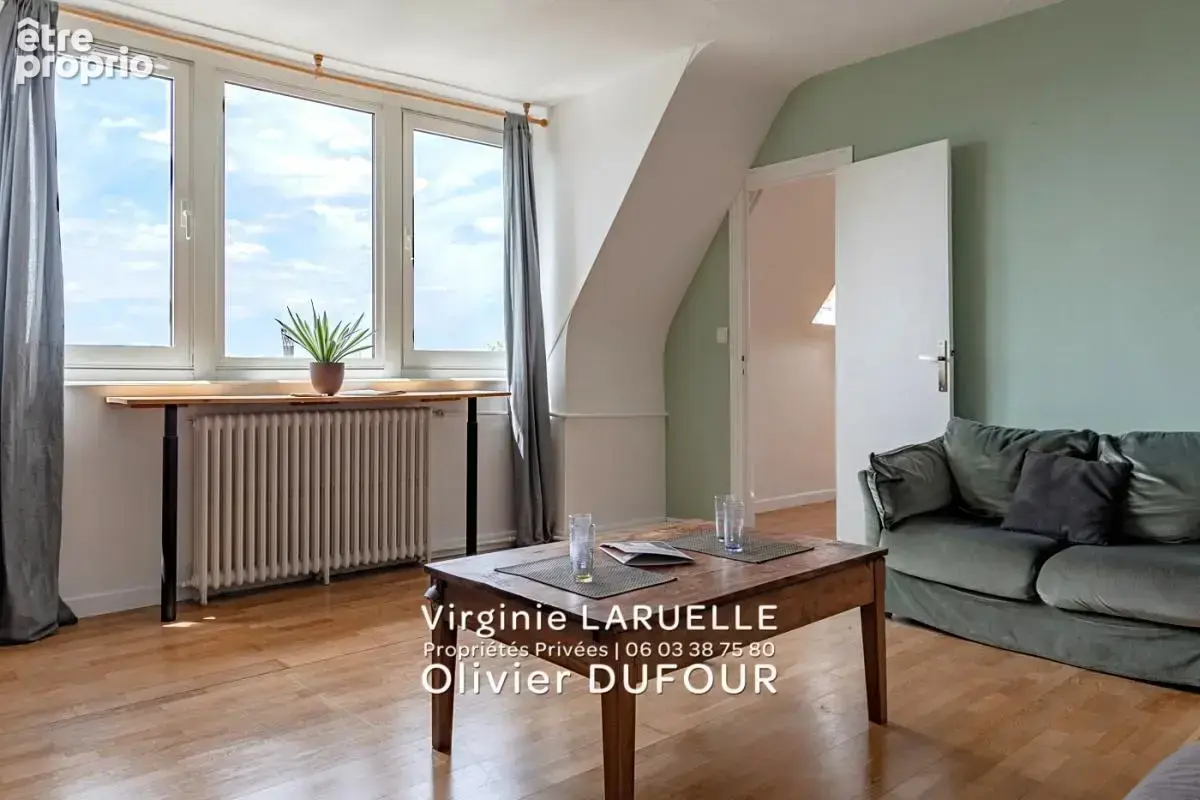 ROUEN Pasteur - Appartement 4 pièces dernier étage avec vue dégagée, cave, parking et jardin partagé - photo 17