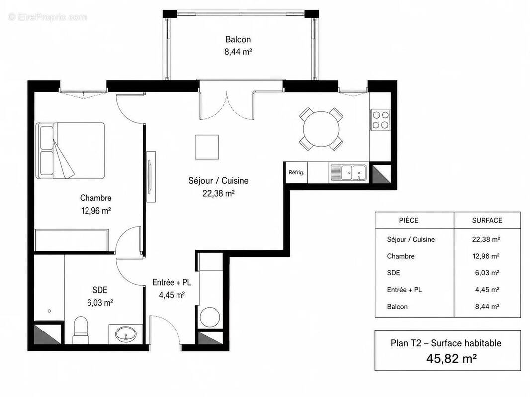 Appartement à MIMIZAN