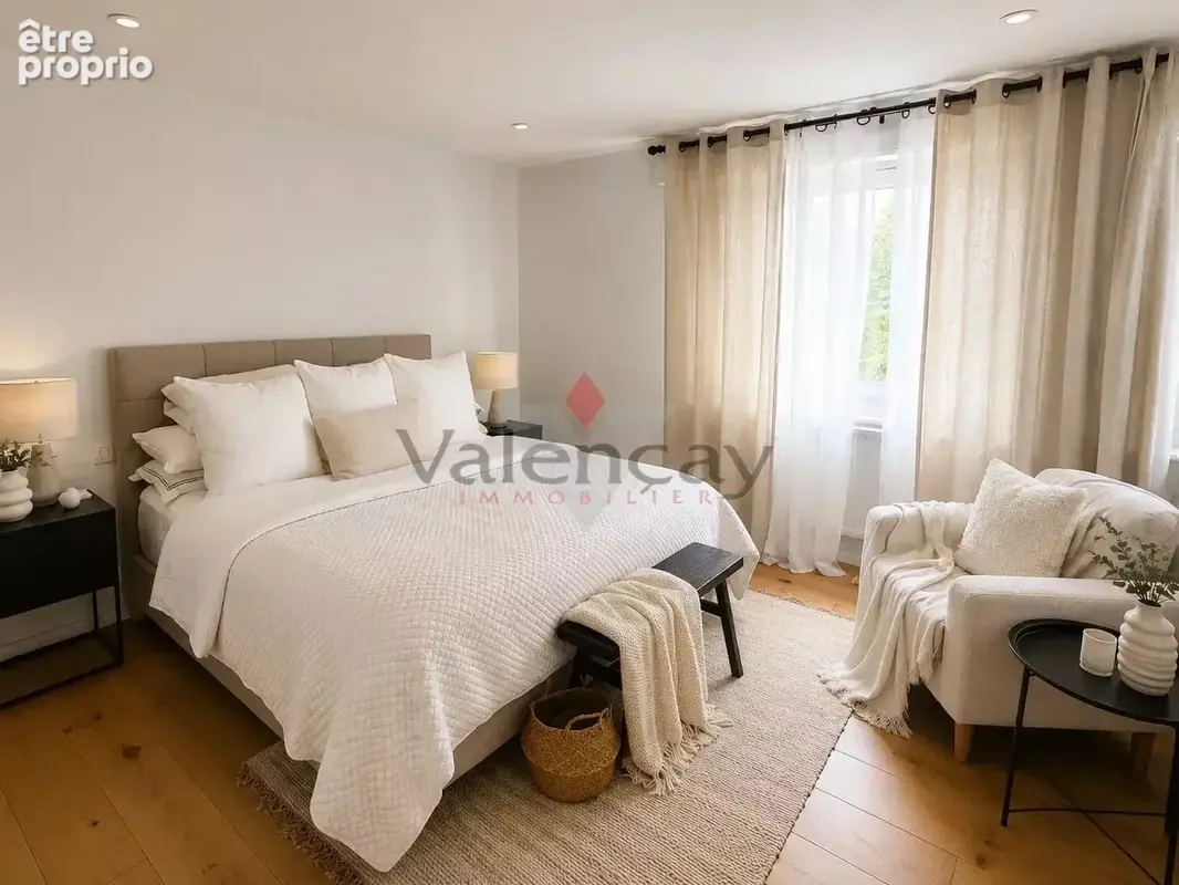 Sausheim, 4 p /2 cbres -dernier étage –  entièrement rénové – balcon sans vis-à-vis- 2 garages - vente interactive - photo 7
