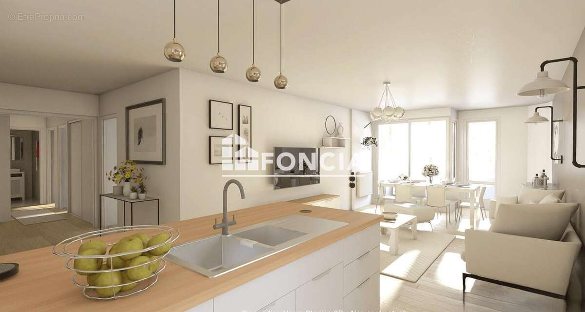 Pré Saint Gervais - Appartement Familial 4 pièces avec Balcon - photo 5
