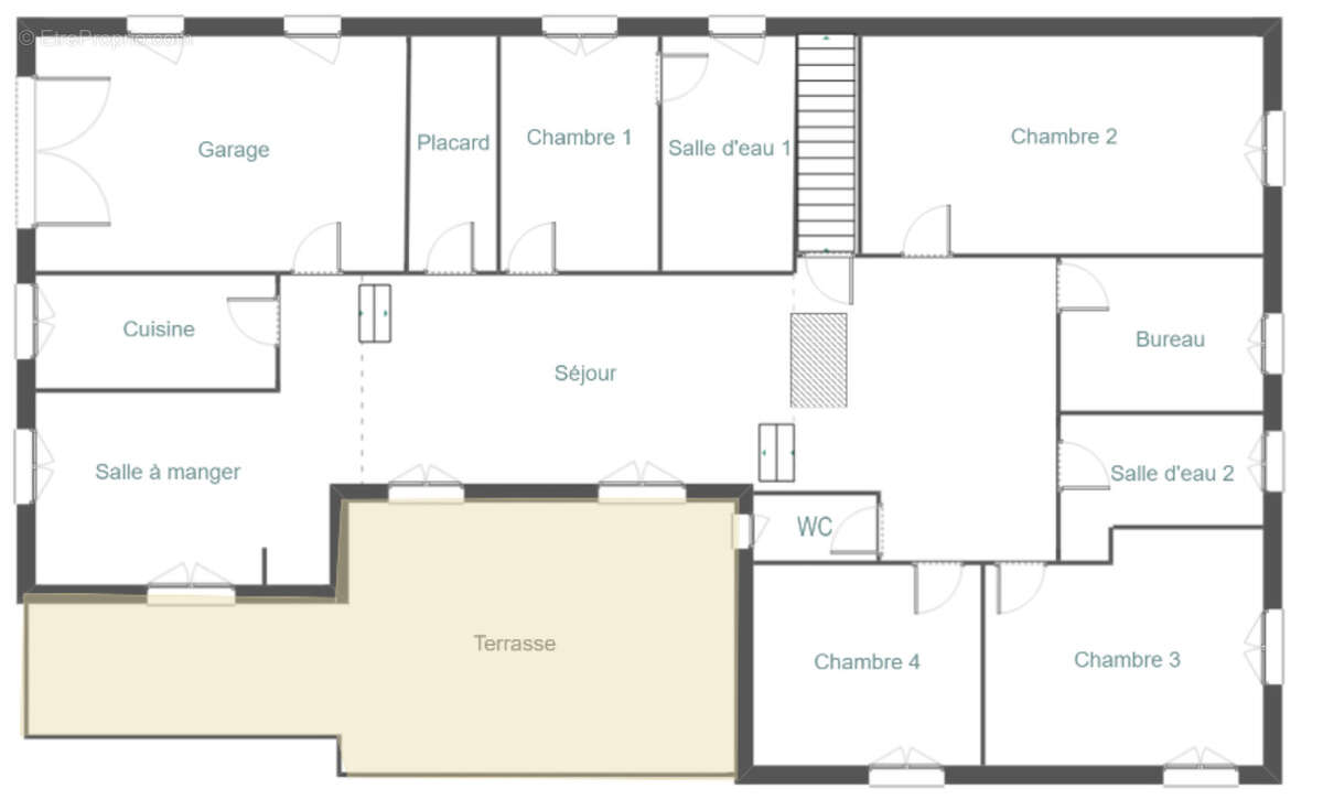 Maison f5 118 m2 sur terrain de 613 m2 - photo 18