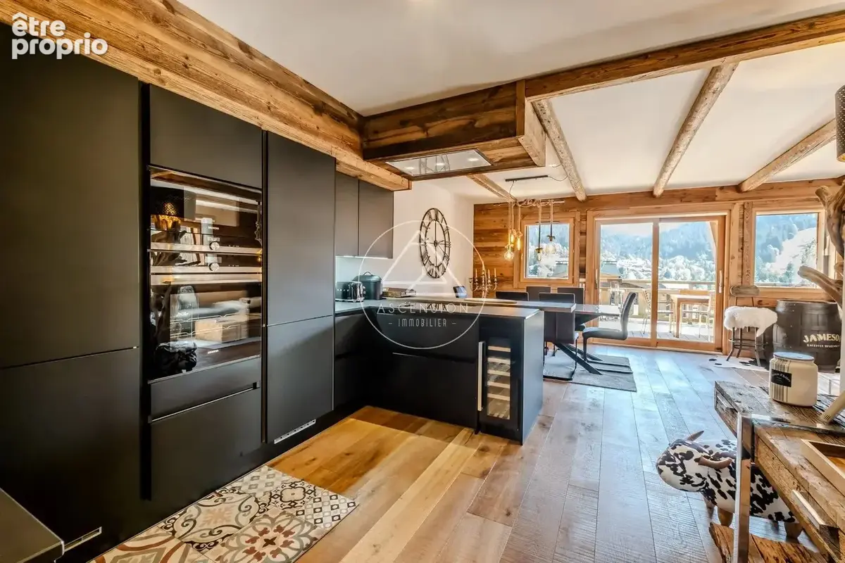 Magnifique appartement lumineux de deux chambres avec grande terrasse et une vue panoramique sur Les Gets - photo 8