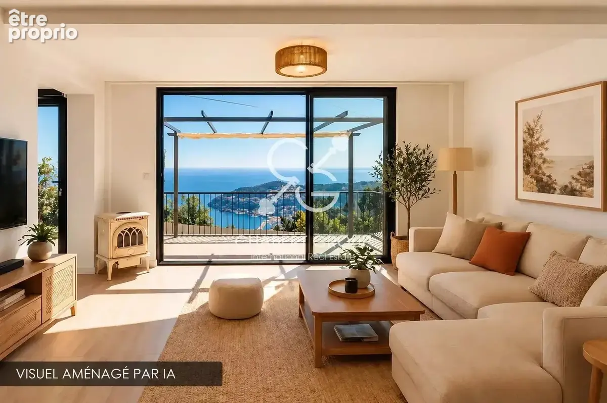 Exclusivité - villefranche-sur-mer – villa 3 pièces – 51 m² – vue mer panoramique – terrasses – garage - terrain 250 m² - photo 3