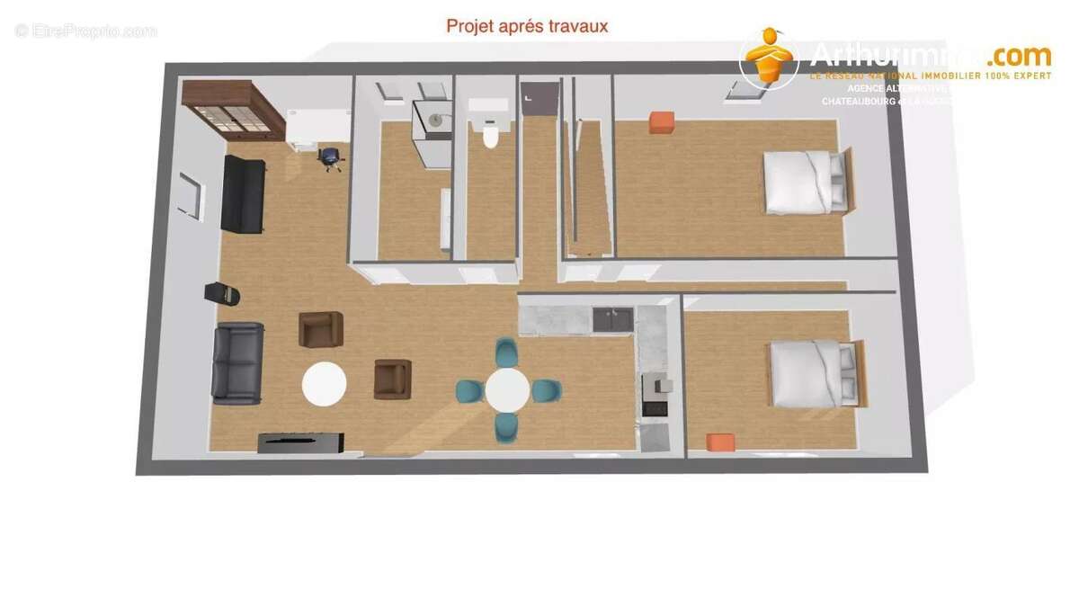 Maison à LOUVIGNE-DE-BAIS