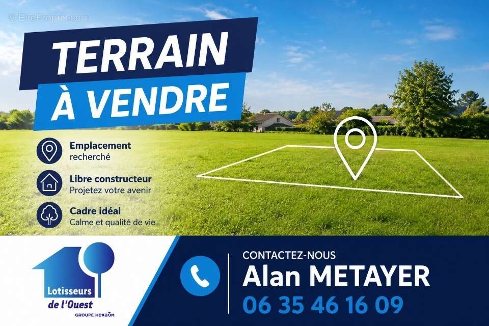 Terrain 238 m² à Angliers  - photo 2