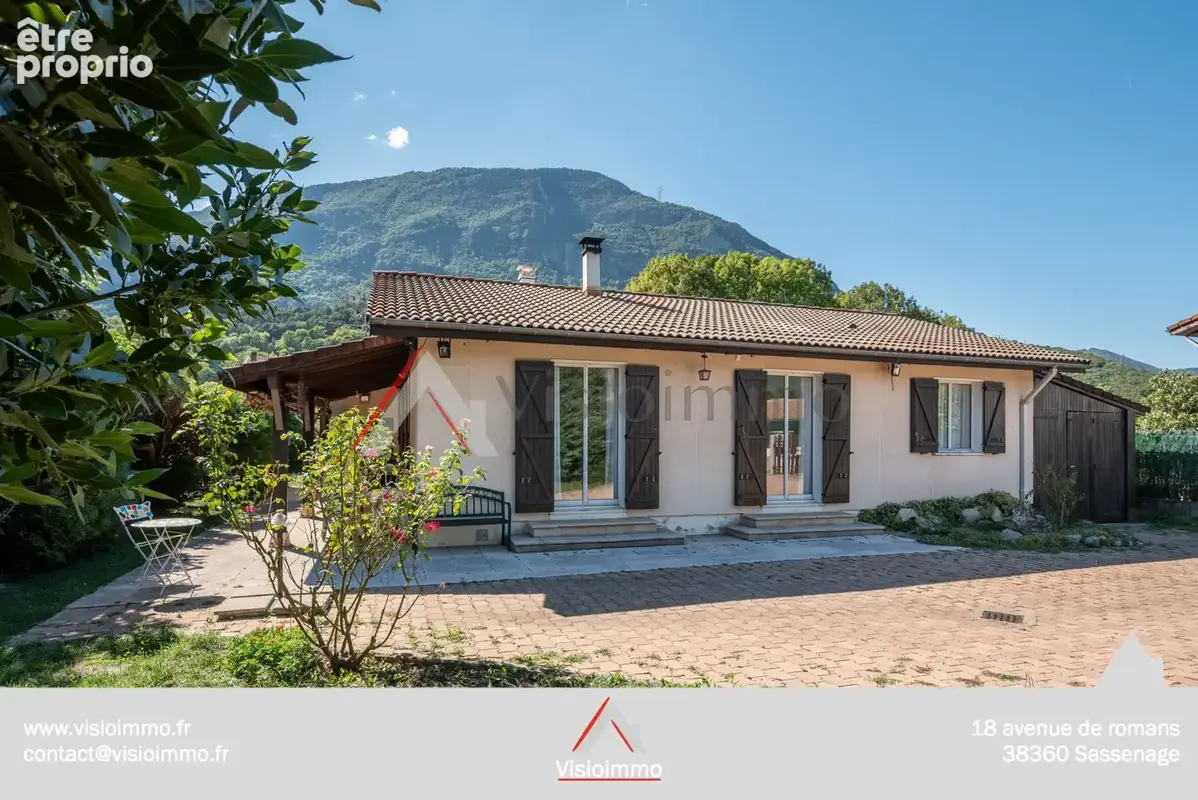 Maison de plain-pied T4   90 m2   Terrain 730 m2   Fort potentiel - photo 3