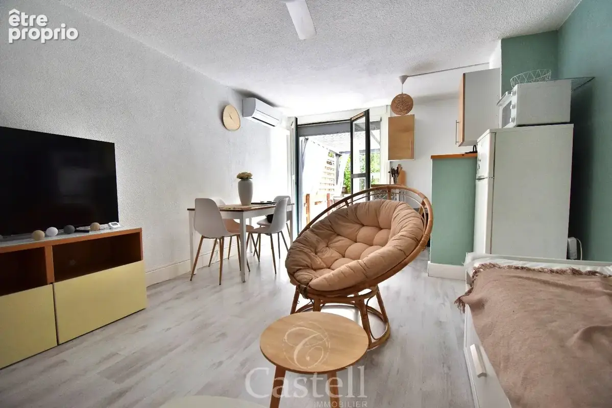 CAP D'AGDE  Studio-cabine rénové avec jardin et parking privatif - photo 5