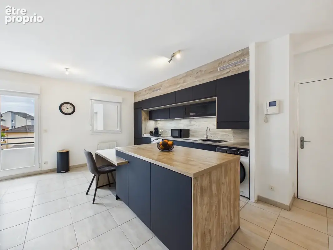 Talange   appartement t3 de 62 m2 avec terrasse couverte, balcon et parking privatif - photo 4