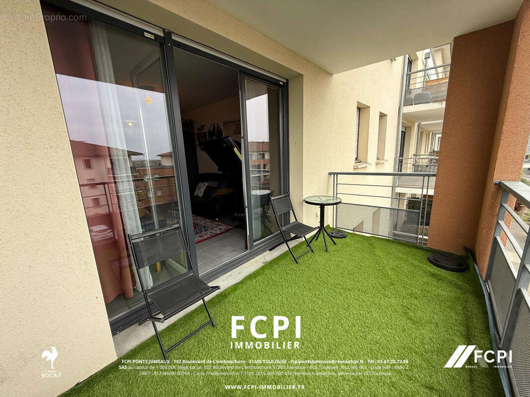 Appartement deux pièces 39 m2 - COLOMIERS - photo 5