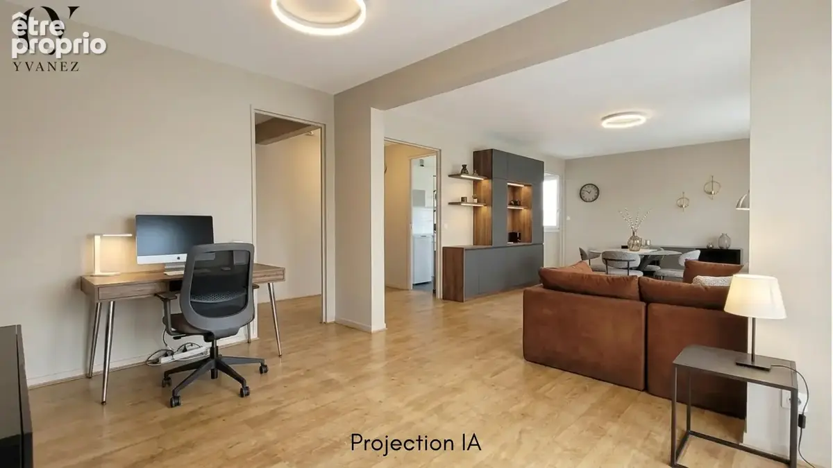 Appartement t4 de 82 m2 avec balcons et garage - quartier du landry rennes - photo 7