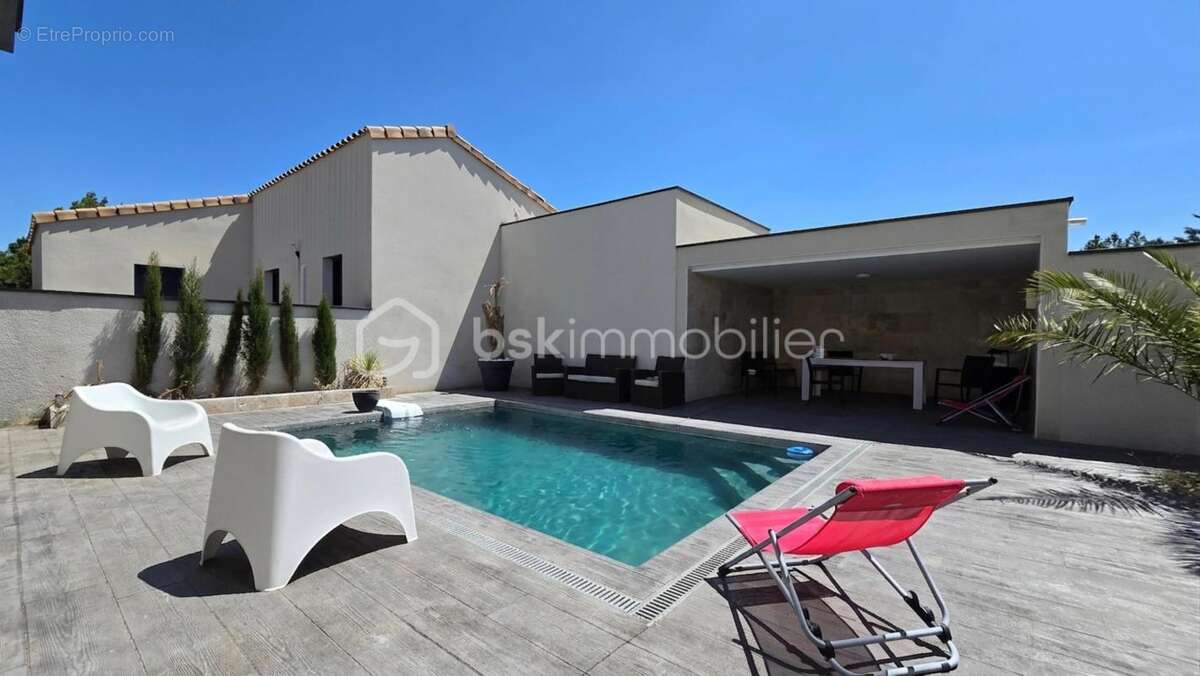 Maison contemporaine avec suite parentale en RDC, piscine Bali, pool-house et dépendance - photo 3