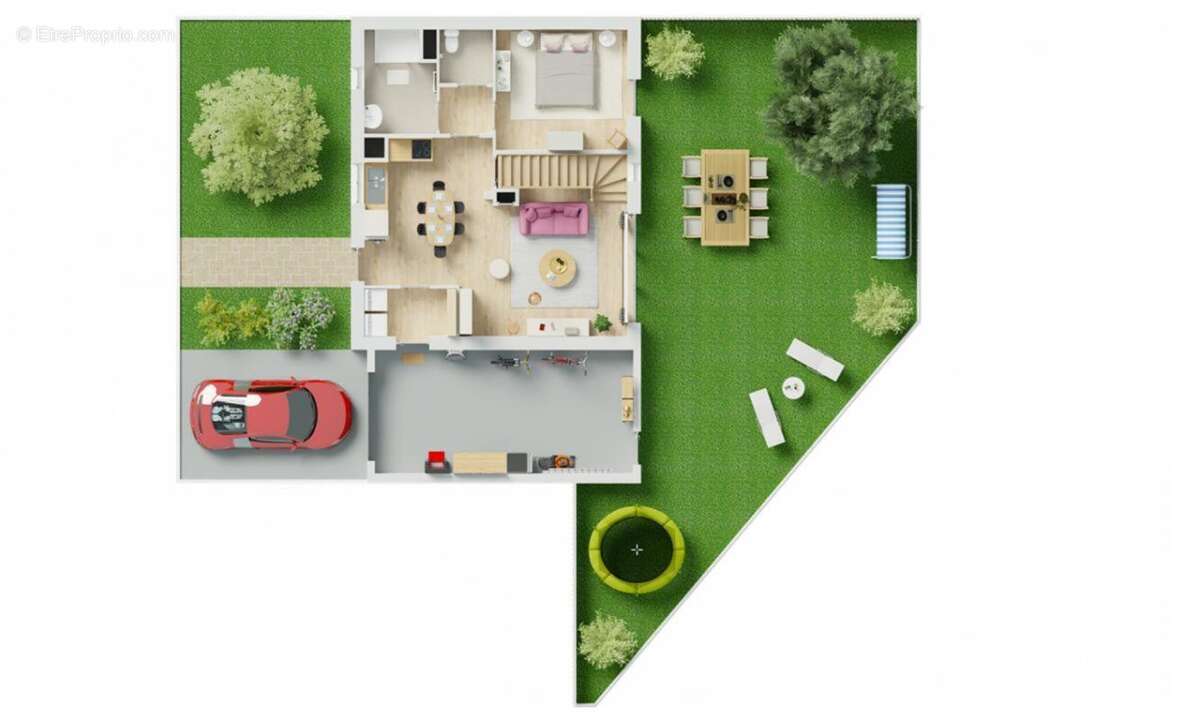 Maison à YVRE-L'EVEQUE