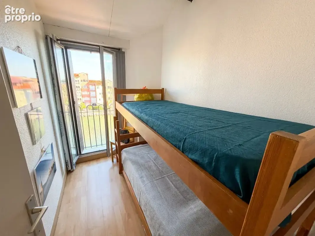 Rare à Le Barcarès   Duplex T3 au bord de l'eau avec vue panoramique & comble aménageable - photo 7