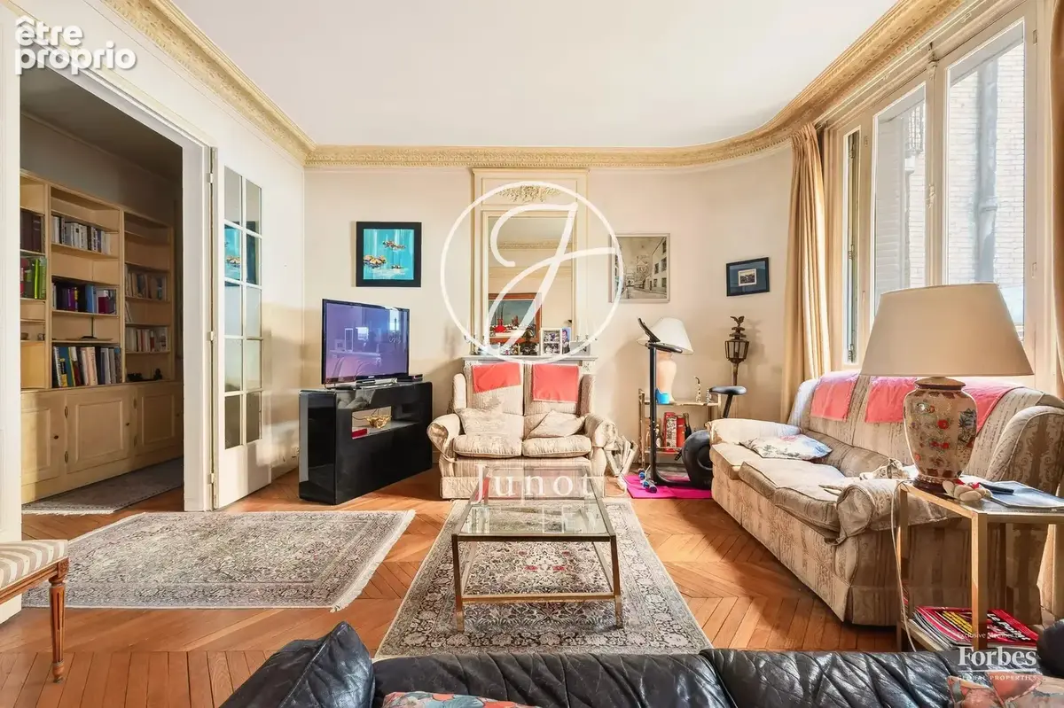 Paris 16e - MARBEAU / FOCH - Appartement  - 4 pièces - 103,32m² Carrez - 2/3 chambres - photo 5
