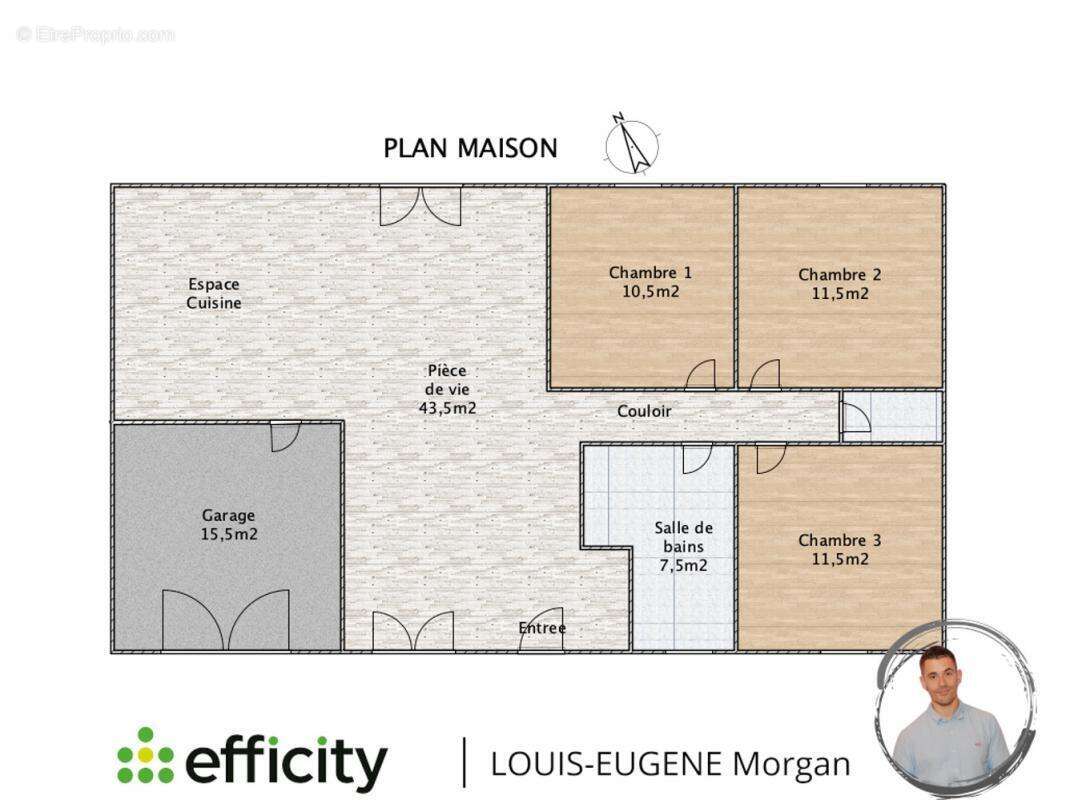 Maison à LA VILLEDIEU-DU-CLAIN