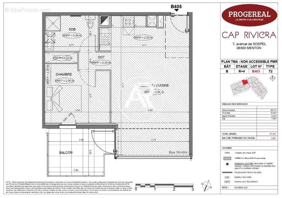 Appartement à MENTON