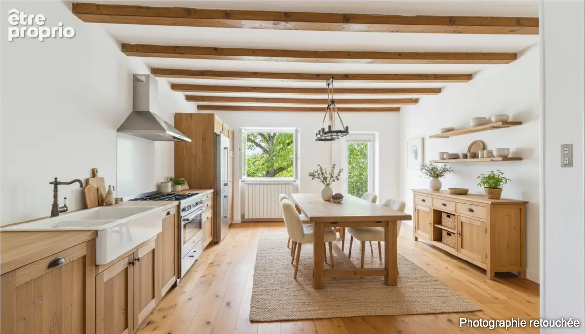 Maison  5 pièces 112 m2 + dépendances + terrain 1073 m² - photo 9