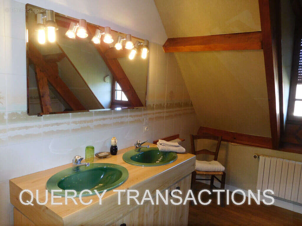 sdb etage - Maison à ARCAMBAL